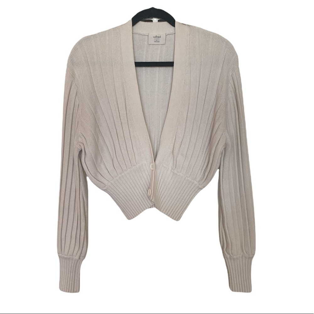 Wilfred Plunge Front Cardigan